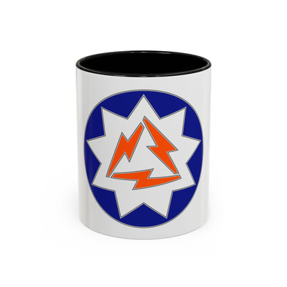 93 Signal Brigade (U.S. Army) Accent Coffee Mug