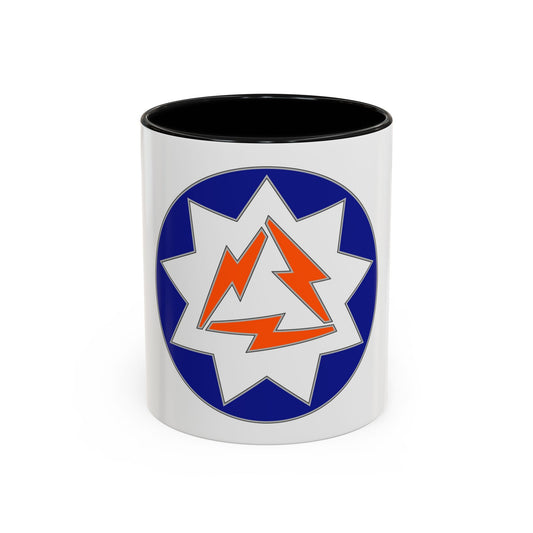 93 Signal Brigade (U.S. Army) Accent Coffee Mug