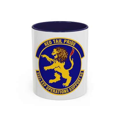 532d Expeditionary Operations Support Squadron (U.S. Air Force) Accent Coffee Mug