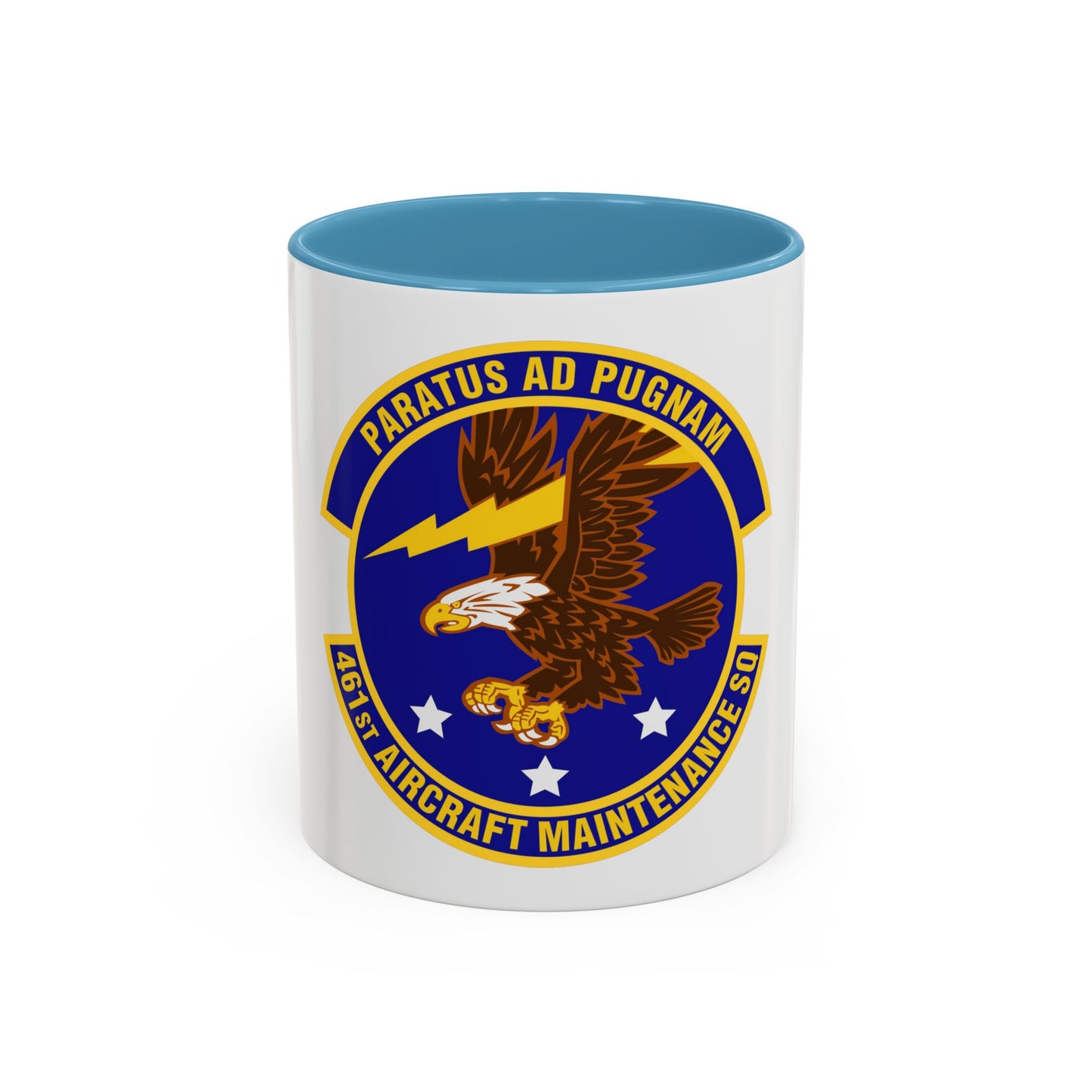 461st Aircraft Maintenance Squadron (U.S. Air Force) Accent Coffee Mug