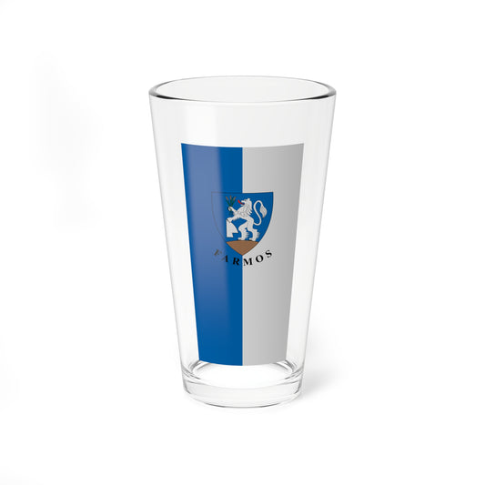Flag of Farmos (Hungary) Pint Glass 16oz