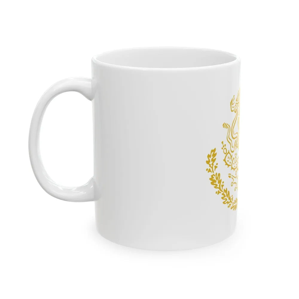 Coat of arms of Mexico 2 - White Coffee Mug-Go Mug Yourself