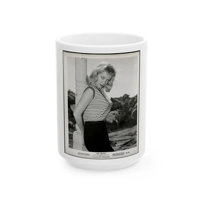 Eve Meyer #57 (Vintage Female Icon) White Coffee Mug-15oz-Go Mug Yourself