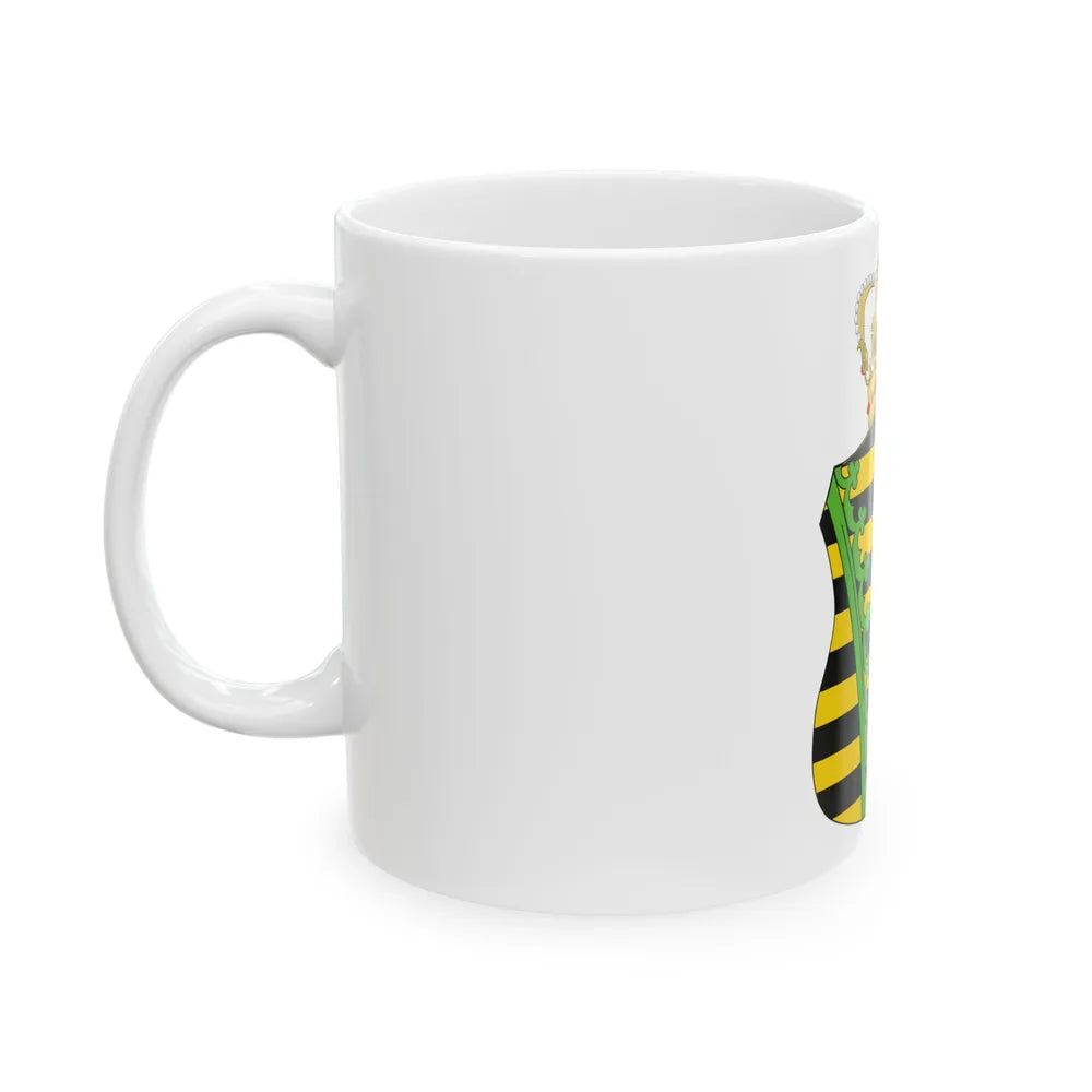 Coat of Arms of Duchy of Warsaw - White Coffee Mug-Go Mug Yourself