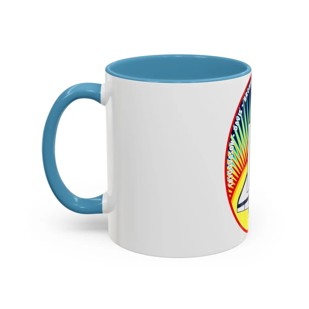 STS 85 (NASA) Accent Coffee Mug-Go Mug Yourself