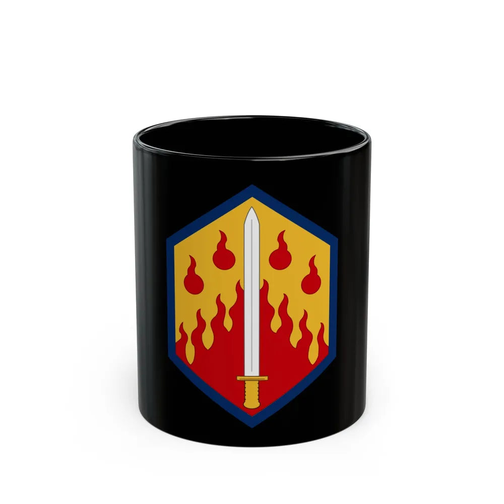 48th Chemical Brigade (U.S. Army) Black Coffee Mug-11oz-Go Mug Yourself