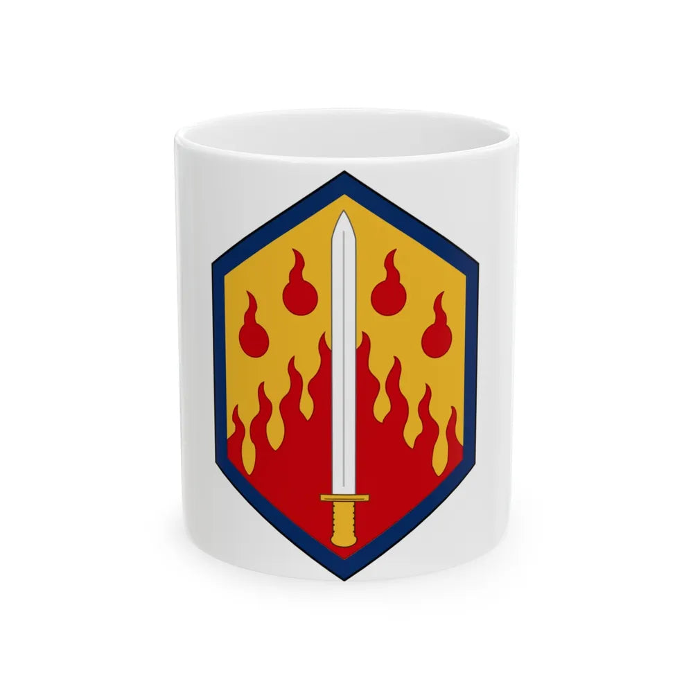 48th Chemical Brigade (U.S. Army) White Coffee Mug-11oz-Go Mug Yourself