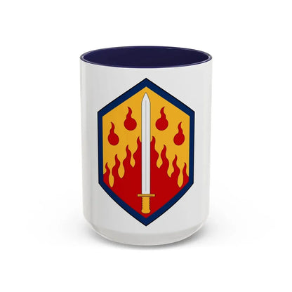 48th Chemical Brigade (U.S. Army) Accent Coffee Mug 15oz Navy - Go Mug Yourself