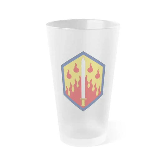 48th Chemical Brigade (U.S. Army) Frosted Pint Glass 16oz Default Title - Go Mug Yourself