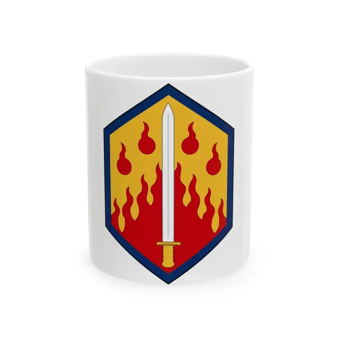 48th Chemical Brigade (U.S. Army) White Coffee Mug 11oz - Go Mug Yourself