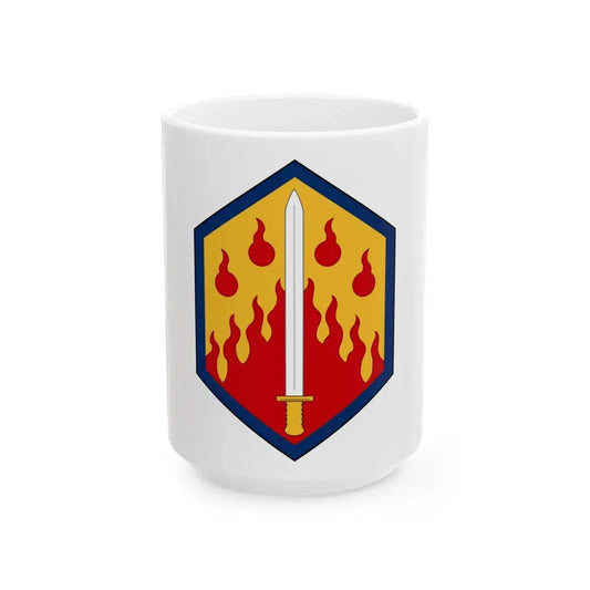 48th Chemical Brigade (U.S. Army) White Coffee Mug 15oz - Go Mug Yourself