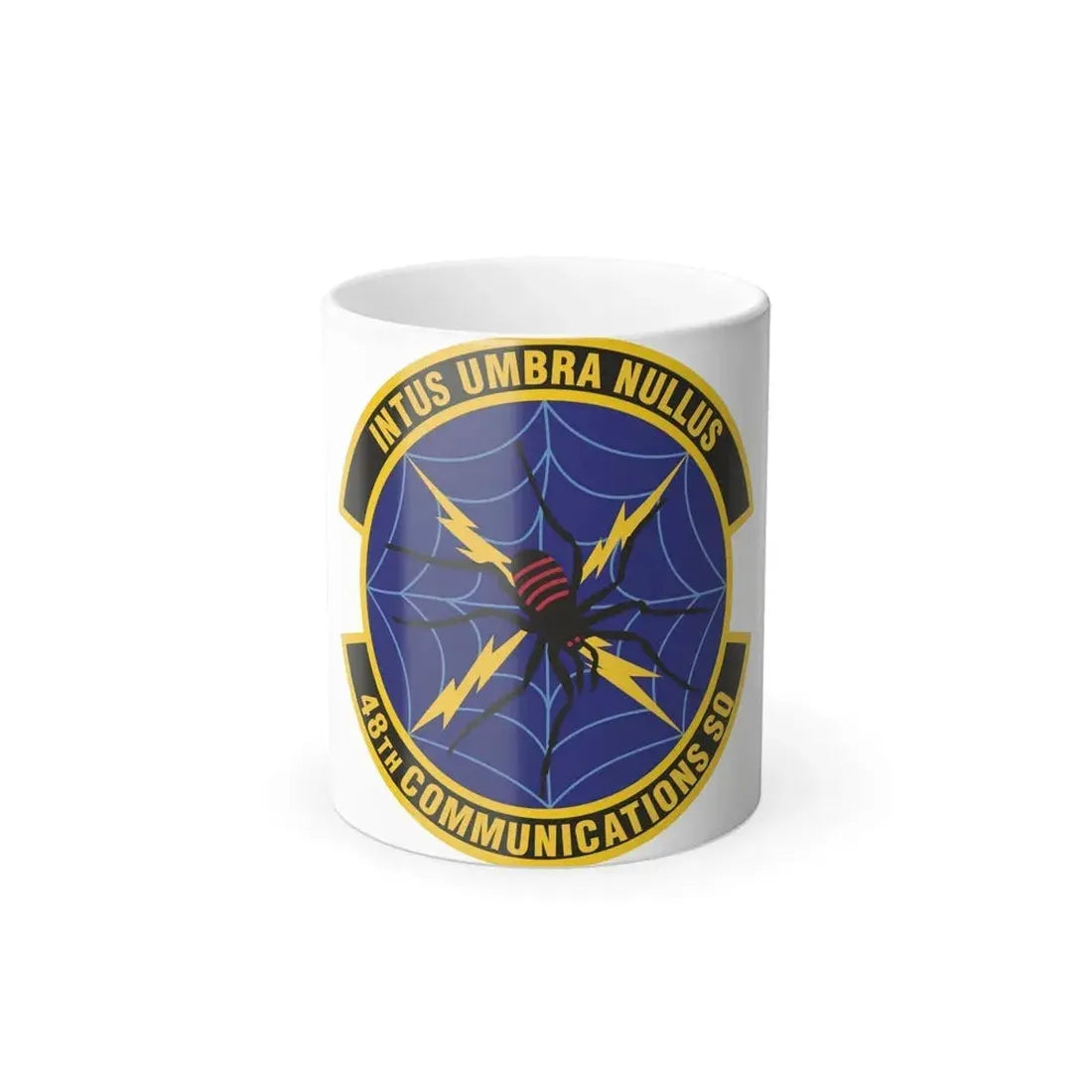 48th Communications Squadron (U.S. Air Force) Color Changing Coffee Mug 11oz - Go Mug Yourself
