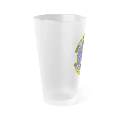 48th Communications Squadron (U.S. Air Force) Frosted Pint Glass 16oz - Go Mug Yourself