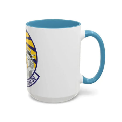 48th Contracting Squadron (U.S. Air Force) Accent Coffee Mug - Go Mug Yourself
