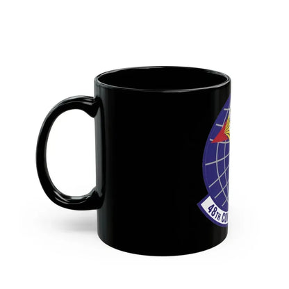 48th Contracting Squadron (U.S. Air Force) Black Coffee Mug - Go Mug Yourself