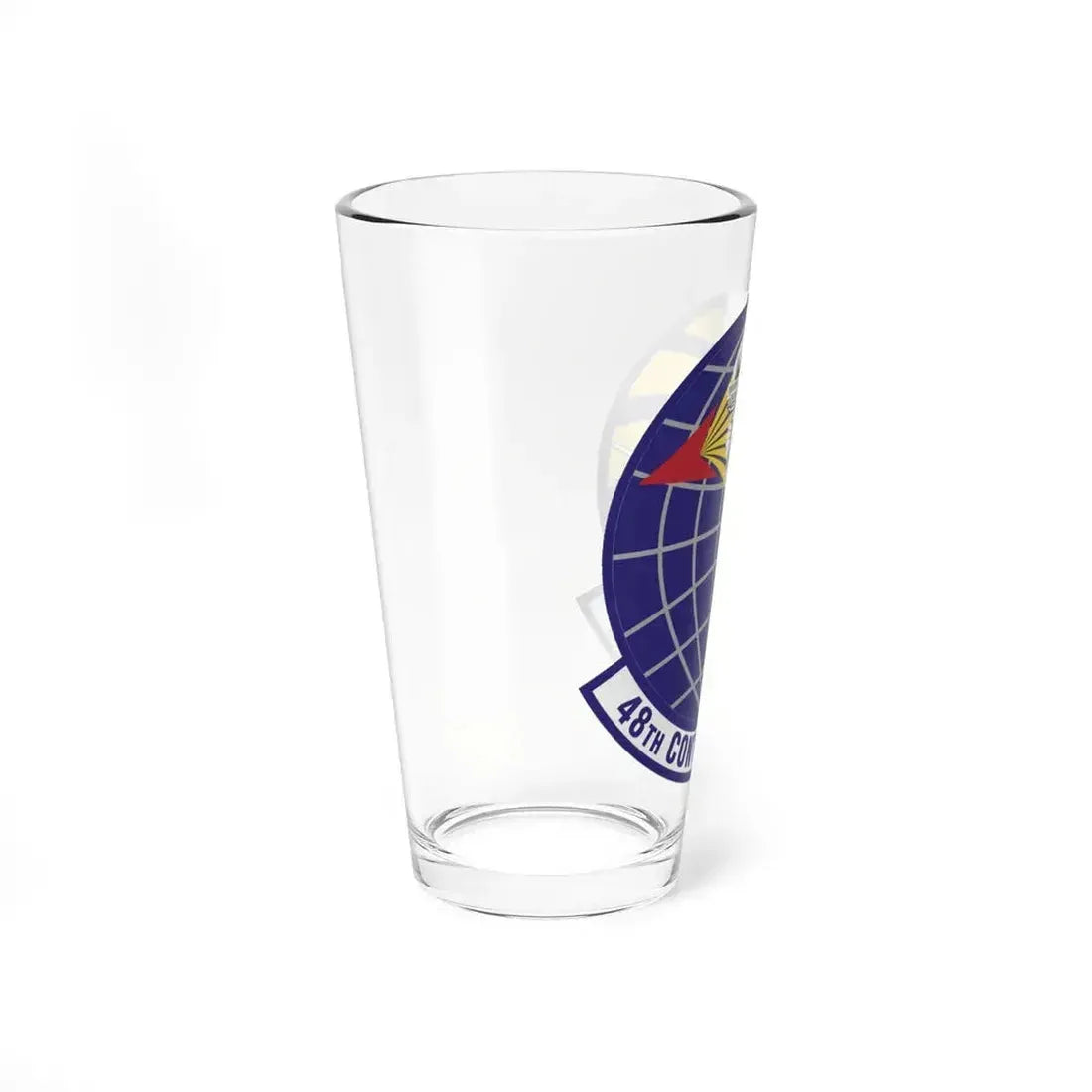 48th Contracting Squadron (U.S. Air Force) Pint Glass 16oz - Go Mug Yourself