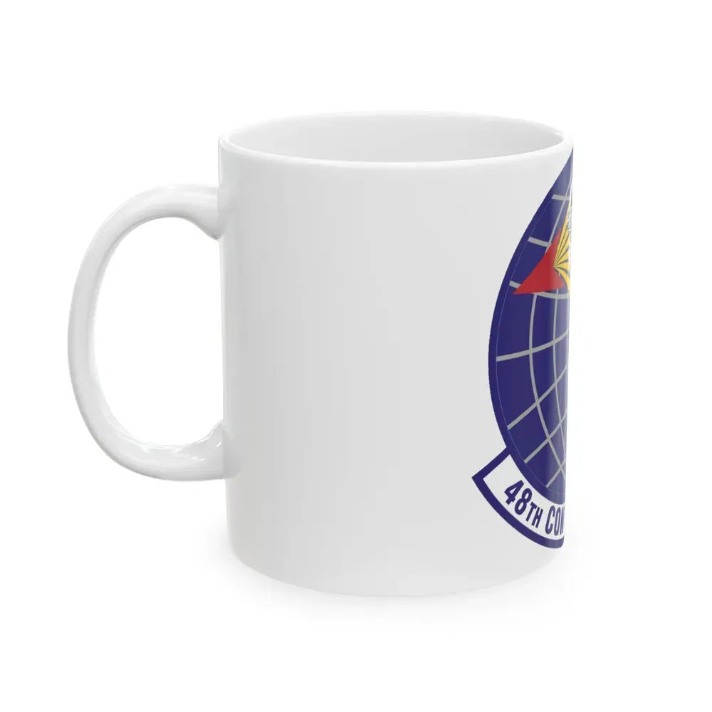 48th Contracting Squadron (U.S. Air Force) White Coffee Mug - Go Mug Yourself
