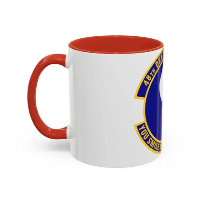 48th Dental Squadron (U.S. Air Force) Accent Coffee Mug - Go Mug Yourself