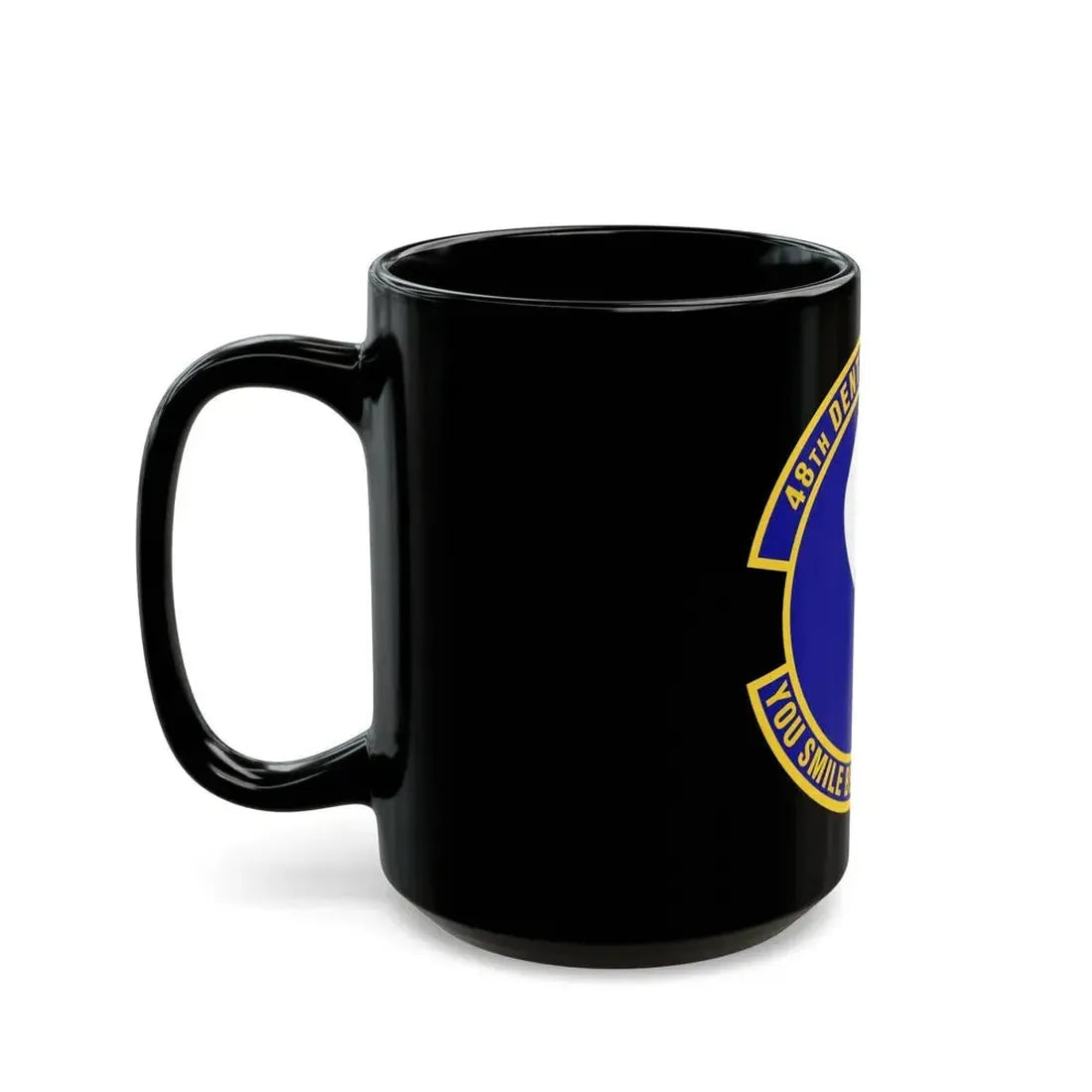 48th Dental Squadron (U.S. Air Force) Black Coffee Mug - Go Mug Yourself