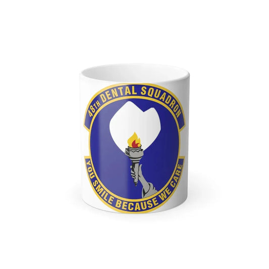 48th Dental Squadron (U.S. Air Force) Color Changing Coffee Mug 11oz - Go Mug Yourself