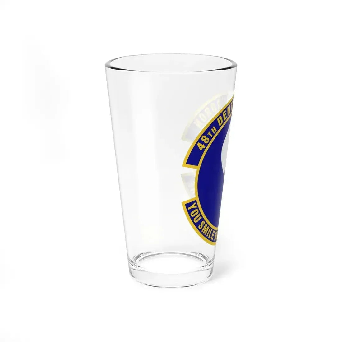 48th Dental Squadron (U.S. Air Force) Pint Glass 16oz - Go Mug Yourself
