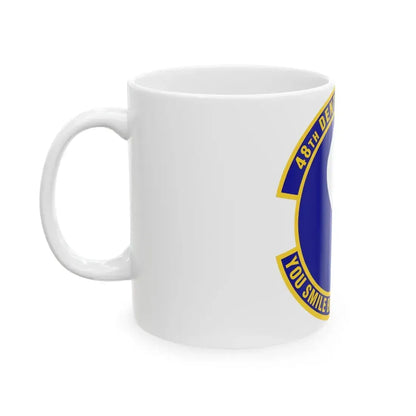48th Dental Squadron (U.S. Air Force) White Coffee Mug - Go Mug Yourself