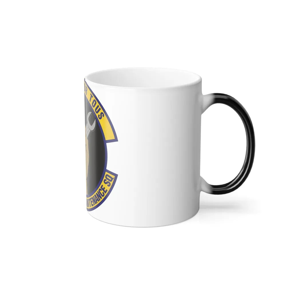 48th Equipment Maintenance Squadron (U.S. Air Force) Color Changing Coffee Mug-Go Mug Yourself