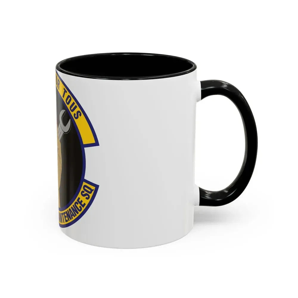48th Equipment Maintenance Squadron (U.S. Air Force) Accent Coffee Mug - Go Mug Yourself