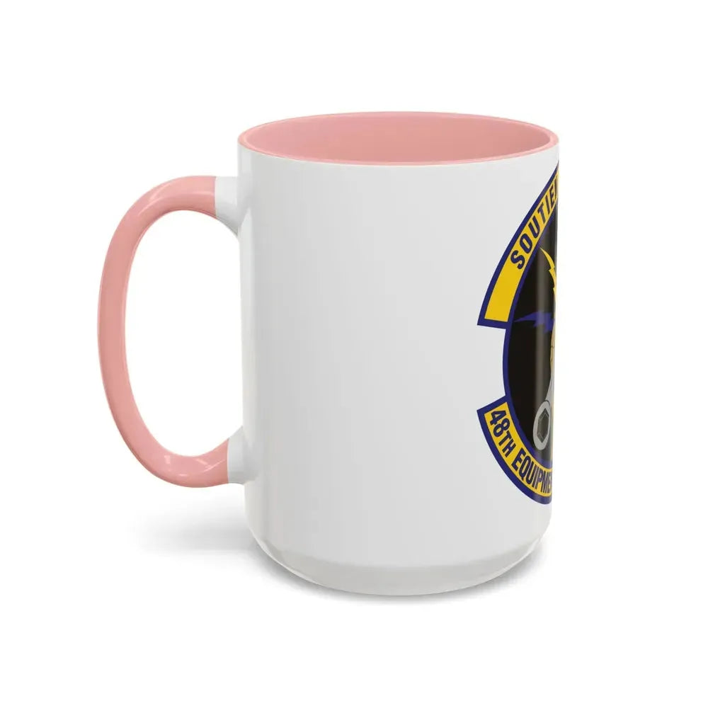 48th Equipment Maintenance Squadron (U.S. Air Force) Accent Coffee Mug - Go Mug Yourself