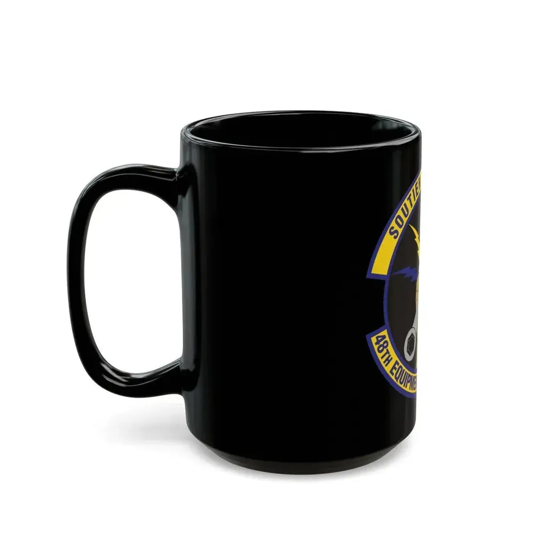 48th Equipment Maintenance Squadron (U.S. Air Force) Black Coffee Mug - Go Mug Yourself