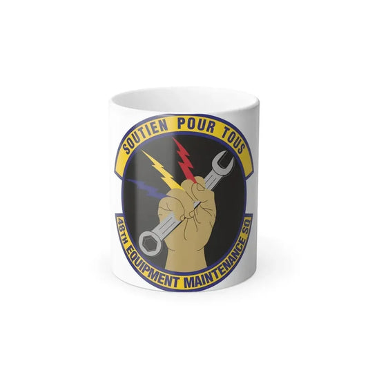 48th Equipment Maintenance Squadron (U.S. Air Force) Color Changing Coffee Mug 11oz - Go Mug Yourself