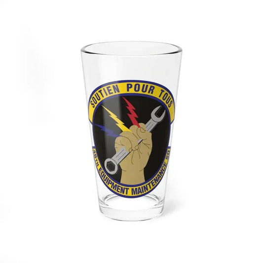 48th Equipment Maintenance Squadron (U.S. Air Force) Pint Glass 16oz 16oz - Go Mug Yourself