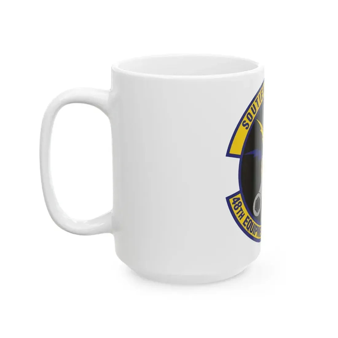 48th Equipment Maintenance Squadron (U.S. Air Force) White Coffee Mug - Go Mug Yourself
