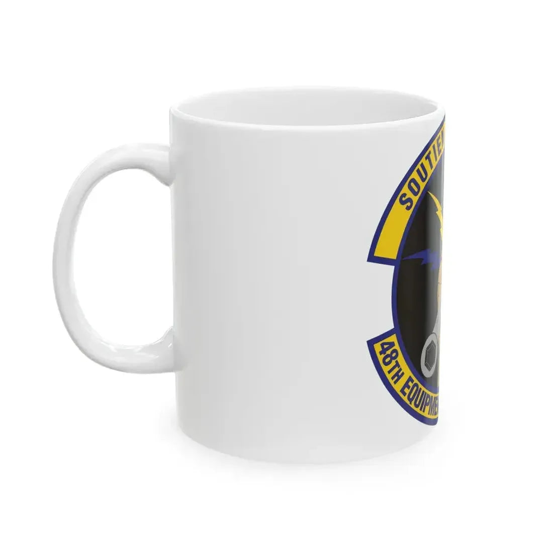 48th Equipment Maintenance Squadron (U.S. Air Force) White Coffee Mug - Go Mug Yourself