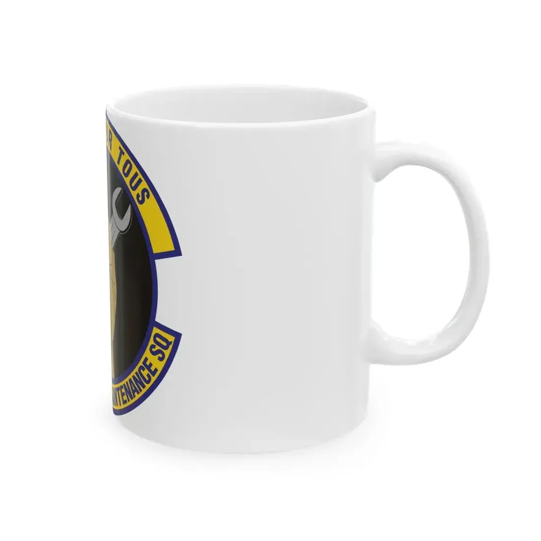 48th Equipment Maintenance Squadron (U.S. Air Force) White Coffee Mug - Go Mug Yourself