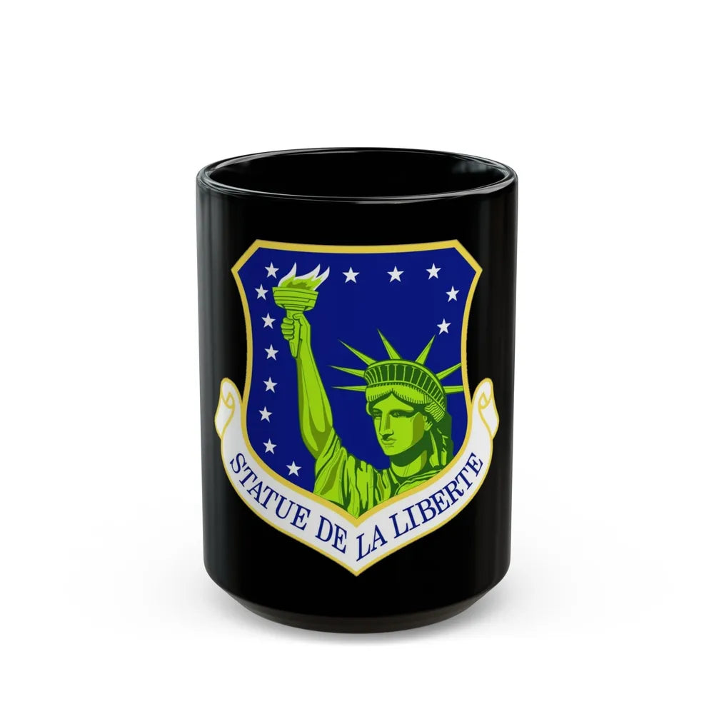 48th Fighter Wing (U.S. Air Force) Black Coffee Mug-15oz-Go Mug Yourself