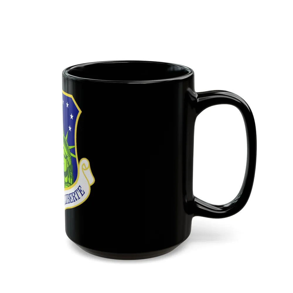 48th Fighter Wing (U.S. Air Force) Black Coffee Mug-Go Mug Yourself