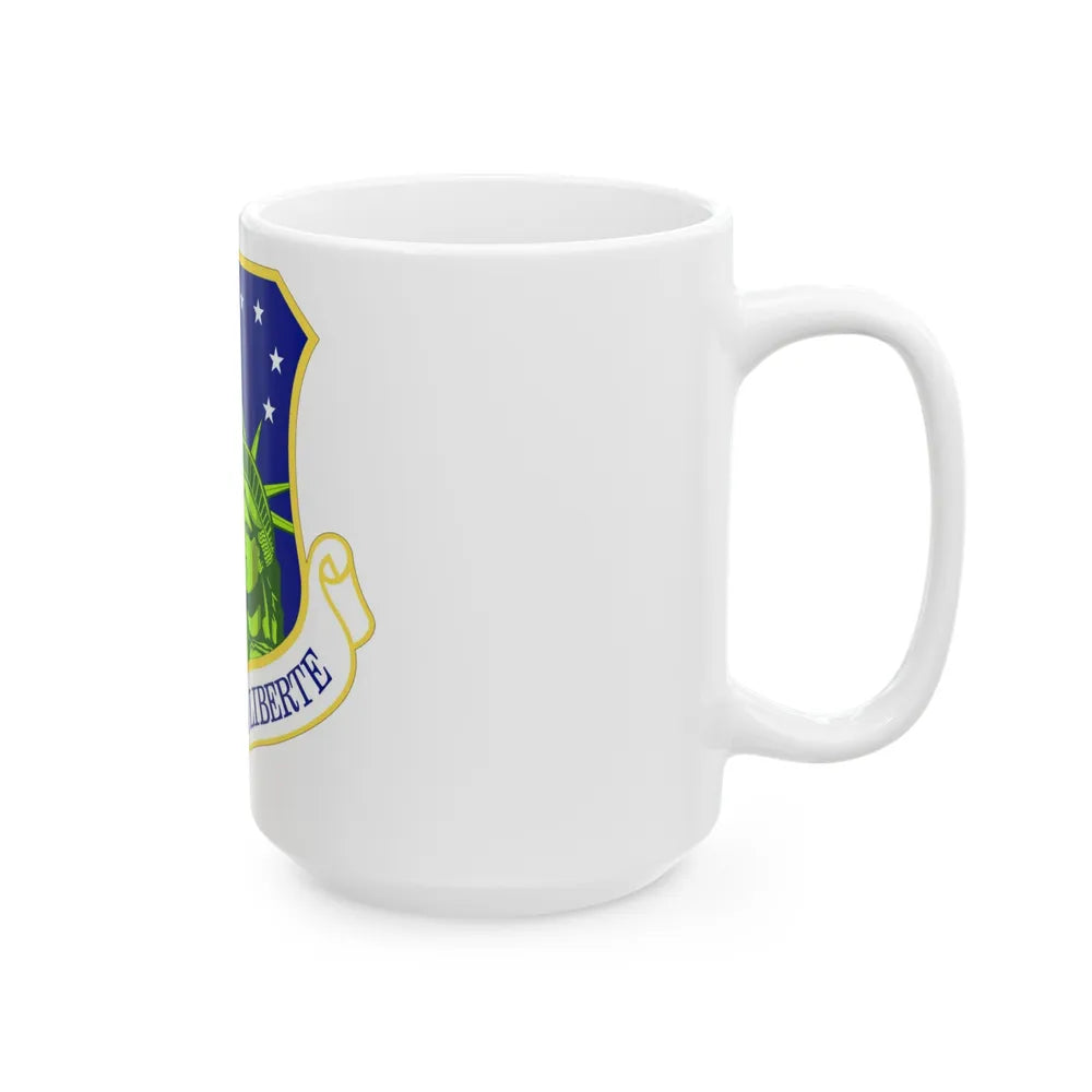 48th Fighter Wing (U.S. Air Force) White Coffee Mug-Go Mug Yourself