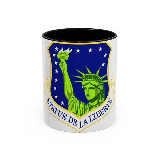 48th Fighter Wing (U.S. Air Force) Accent Coffee Mug 11oz Black - Go Mug Yourself