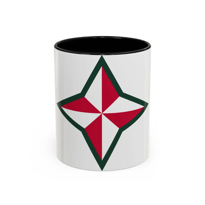 48TH INFANTRY DIVISION (U.S. Army) Accent Coffee Mug-11oz-Black-Go Mug Yourself