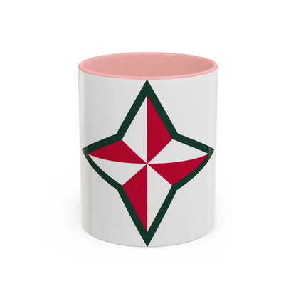 48TH INFANTRY DIVISION (U.S. Army) Accent Coffee Mug-11oz-Pink-Go Mug Yourself