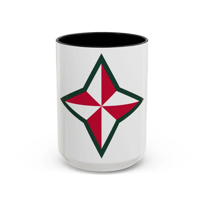 48TH INFANTRY DIVISION (U.S. Army) Accent Coffee Mug-15oz-Black-Go Mug Yourself