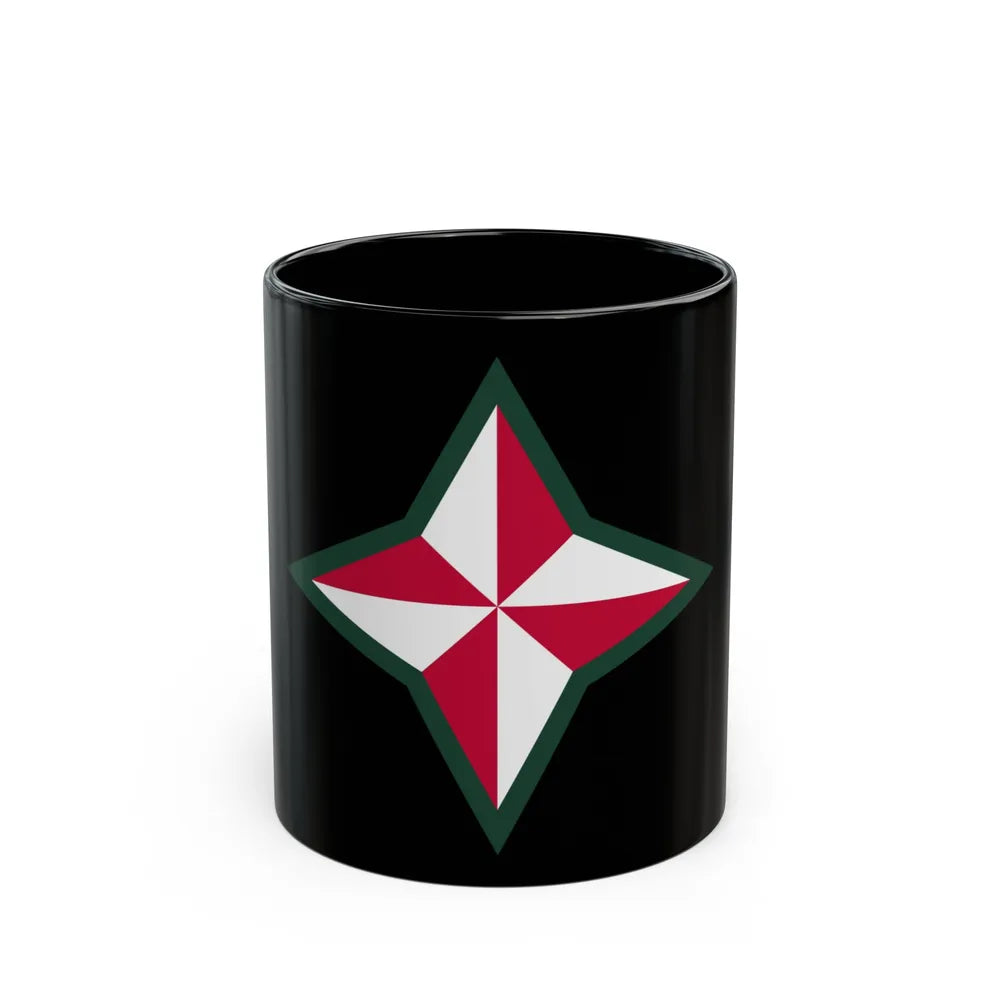 48TH INFANTRY DIVISION (U.S. Army) Black Coffee Mug-11oz-Go Mug Yourself