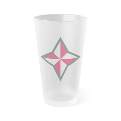 48TH INFANTRY DIVISION (U.S. Army) Frosted Pint Glass 16oz-Go Mug Yourself