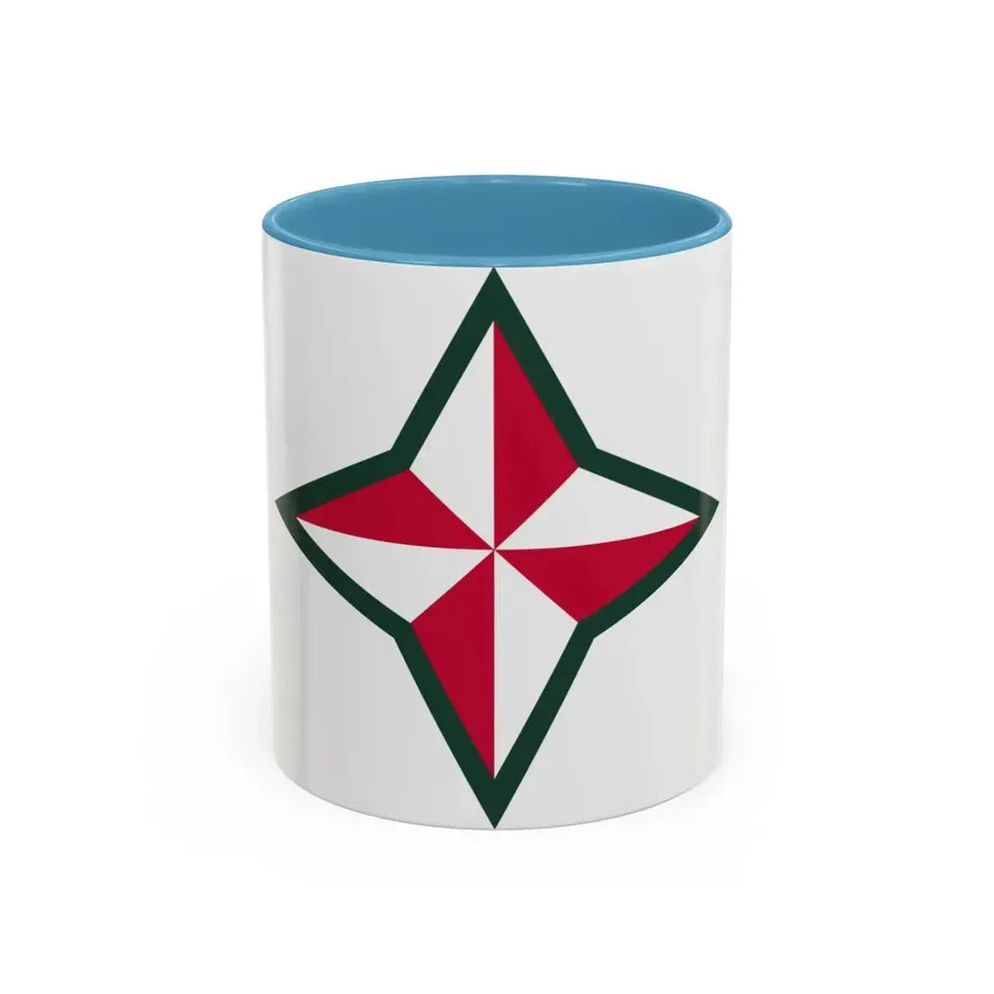 48TH INFANTRY DIVISION (U.S. Army) Accent Coffee Mug 11oz Light Blue - Go Mug Yourself