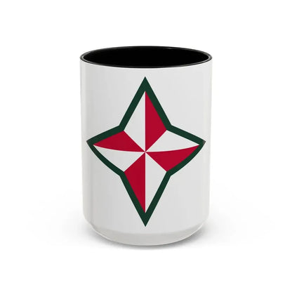48TH INFANTRY DIVISION (U.S. Army) Accent Coffee Mug 15oz Black - Go Mug Yourself
