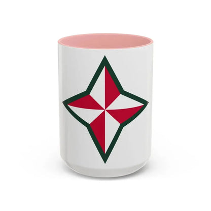 48TH INFANTRY DIVISION (U.S. Army) Accent Coffee Mug 15oz Pink - Go Mug Yourself