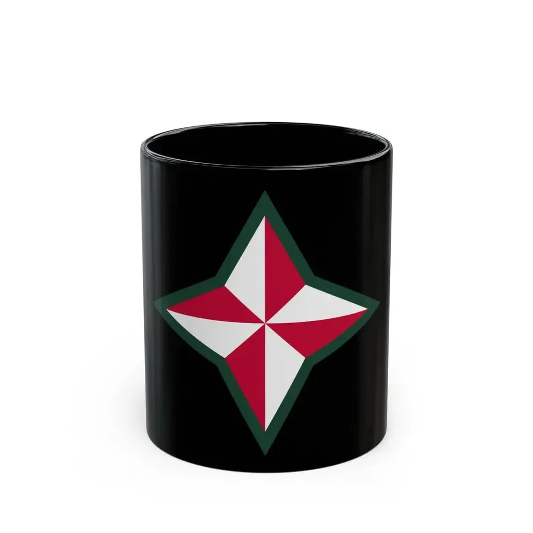48TH INFANTRY DIVISION (U.S. Army) Black Coffee Mug 11oz - Go Mug Yourself