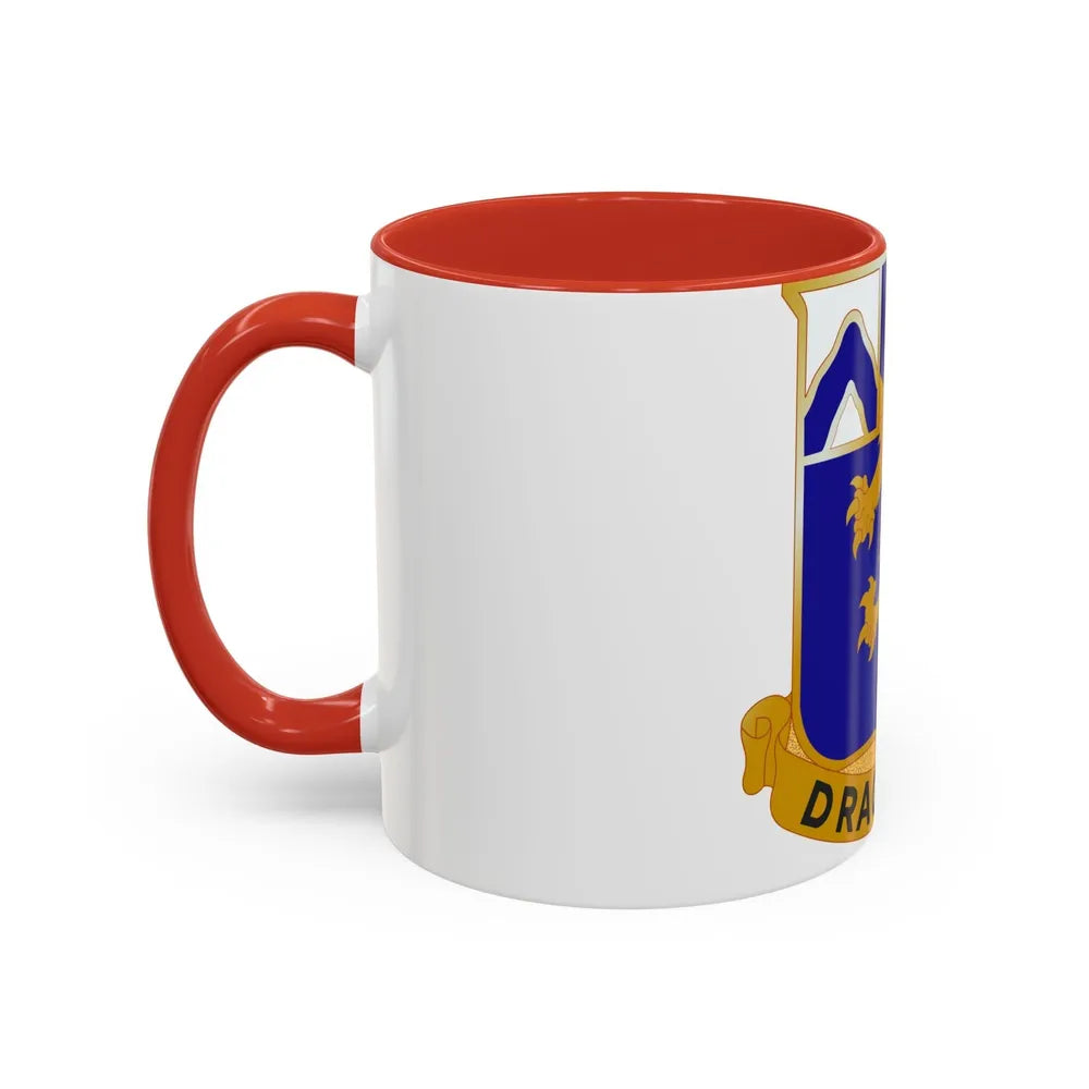 48th Infantry Regiment (U.S. Army) Accent Coffee Mug-Go Mug Yourself