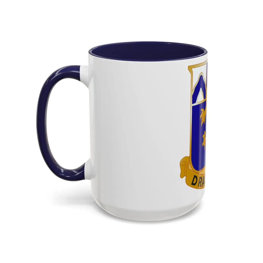 48th Infantry Regiment (U.S. Army) Accent Coffee Mug-Go Mug Yourself